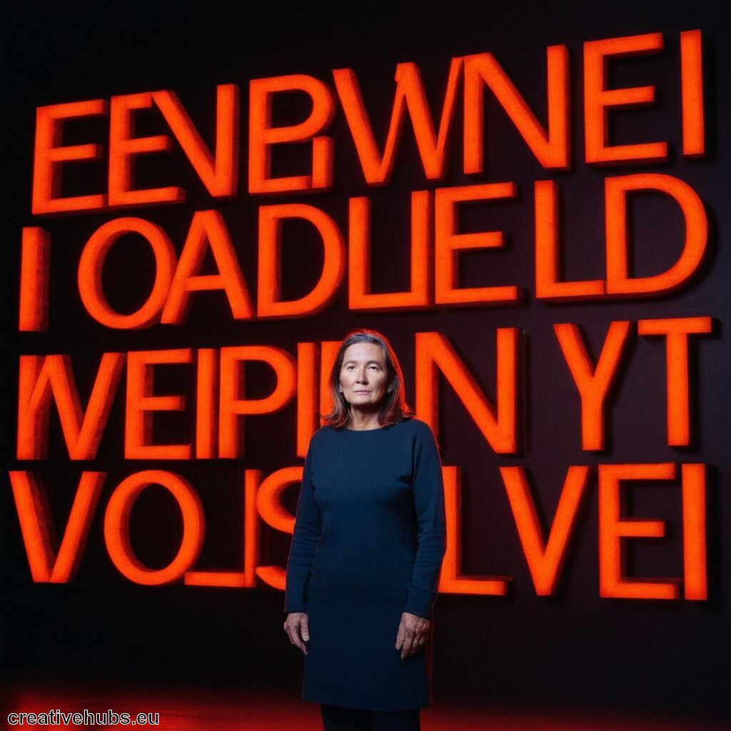 Jenny Holzer – Portrait & Vermögen