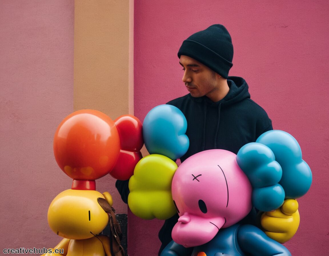 Arbeiten im Bereich Kunst und Mode - Kaws – Portrait & Vermögen