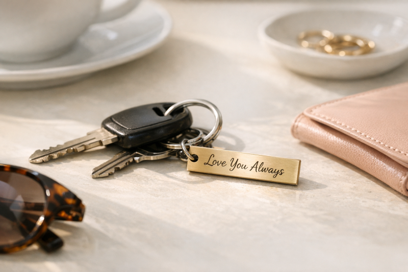 Schlüsselanhänger – personalisiert oder mit begleitender Botschaft