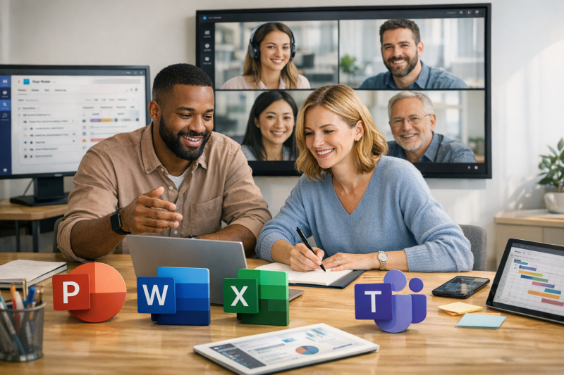 MS Office für Teams: Funktionen, Vorteile und Tools für effiziente Zusammenarbeit